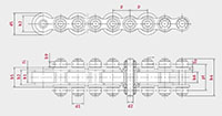 Accumulation Chains - Dimensional Drawing