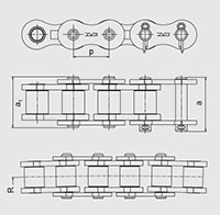 JWIS Side Bow Chains dimensional