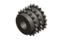 Triple strand sprocket