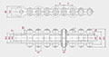 Accumulation Chains - Dimensional Drawing