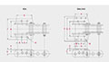 Bucket Elevator Chain Attachements - Dimensional Drawing