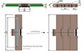 Flat Top Chain Series 8257/GT - Dimensional Drawing