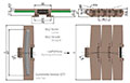 Flat Top Chain Series 882 TAB/GT - Dimensional Drawing