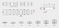 Leaf Chains Heavy Series BL - Dimensional Drawing