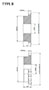 No. 120 1 1_2 Pitch - Plain Bore Type B - Dimensional Drawing