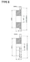 No. 140 1 3_4 Pitch - Plain Bore Type B - Dimensional Drawing