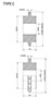 No. 140 1 3_4 Pitch - Plain Bore Type C - Dimensional Drawing