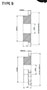 No. 160 2 Pitch - Plain Bore Type B - Dimensional Drawing
