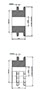 No. 35 3_8 Pitch - Multiple Strand - Dimensional Drawing