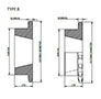 No. 35 3_8 Pitch - Tapered Bushing - Dimensional Drawing
