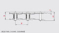Plate Top Chain LR247 dim