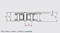 Plate Top Chain M127-1611 dim