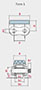 Roller Chains With Vulcanised Elastomer Profiles, 08B-1 G1 - Dimensional Drawing